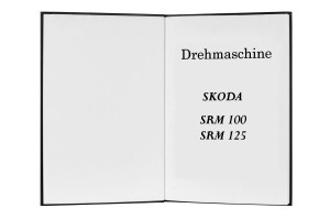 e-book Dokumentacja DTR Tokarka SKODA SRM 100/ SRM 125 (DE)