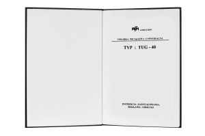 e-book Dokumentacja DTR Tokarka TUG-40 (PL)