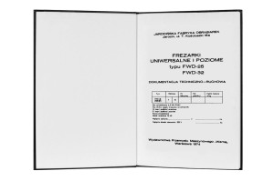 e-book Dokumentacja DTR Frezarka FWD-25 FWD-32 (PL)