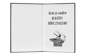 e-book Dokumentacja DTR Piła ramowa KASTO HBS 210/240 (FR)