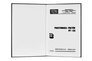 e-book Dokumentacja DTR Prostowarka prętów PP-120 (PL)