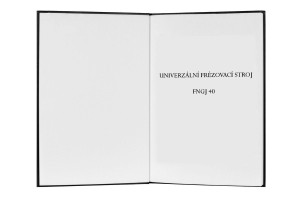 e-book Dokumentacja DTR Frezarka FNGJ 40 (CS)