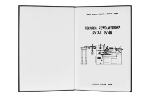 e-book Dokumentacja DTR Tokarka HCP Rv-32 Rv-40 (PL)