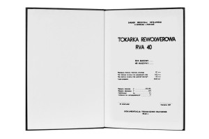 e-book Dokumentacja DTR Tokarka HCP RVA 40 (PL)