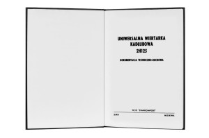 e-book Dokumentacja DTR Wiertarka 2H125 (PL)