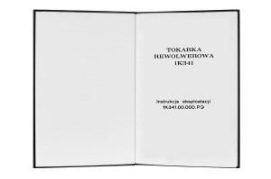 e-book Dokumentacja DTR Tokarka Stankoimport 1K341 (PL)