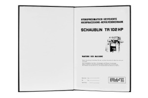 e-book Dokumentacja DTR Tokarka TR 102 HP (DE)