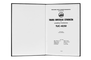 e-book Dokumentacja DTR Tokarka WAFUM TUC-40, TUC-50 (PL)