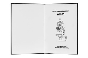 e-book Dokumentacja DTR Wiertarka WII-25 (PL)