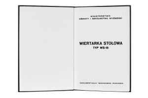 e-book Dokumentacja DTR Wiertarka WS-15 (PL)