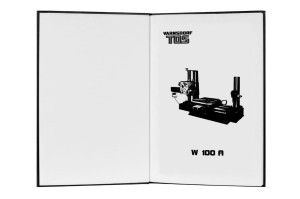 e-book Dokumentacja DTR Wytaczarka W 100A + tłumaczenie tekstu (RU, PL)