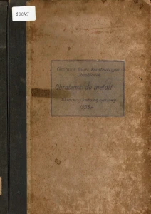 Katalog maszyn CBKO Obrabiarki do metalu 1955 (PL)