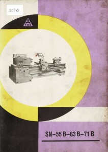 Dokumentacja DTR, instrukcja TOS SN-55/63/71 B (DE)