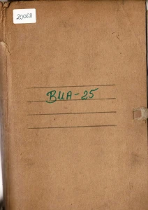 Dokumentacja DTR, instrukcja Szlifierka TOS BUA-25 (DE)