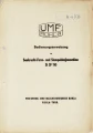 Dokumentacja DTR, instrukcja UMF Ruhla SF 110 (DE)
