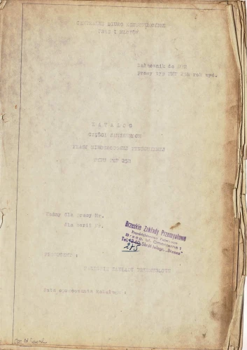 Katalog części zamiennych DTR Prasa PMP-25B (PL)