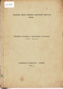 Dokumentacja DTR, instrukcja Tarczówka DPSA (PL)