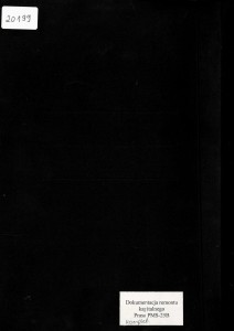 Dokumentacja remontu kapitalnego Prasa PMS-25B (PL)