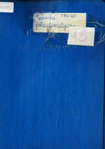 Dokumentacja remontu kapitalnego Tokarka TPC-40 (PL)