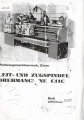 Dokumentacja DTR, instrukcja Tokarka Sliven C11C (DE)