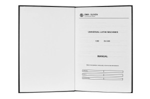 e-book Dokumentacja DTR Tokarka C8C, CU 325 (EN)