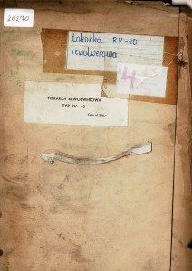 Dokumentacja remontu kapitalnego Wiertarka Rv-40 (PL)