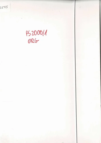 Dokumentacja DTR, instrukcja Frezarka Heckert PS 2000/1 (DE)