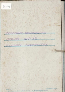 Dokumentacja DTR, instrukcja TOS OFP 20/32 (PL)