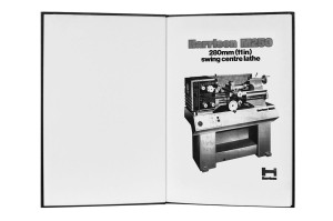 e-book Dokumentacja DTR Tokarka HARRISON M250 (EN)