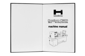 e-book Dokumentacja DTR Tokarka HARRISON M300 (EN)