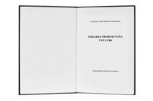 e-book Dokumentacja DTR Tokarka 2-TBS (PL)