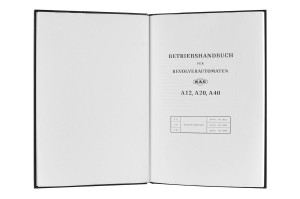 e-book Dokumentacja DTR Automat tokarski MAS A12/A20/A40 (DE)