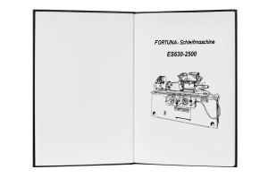 e-book Dokumentacja DTR Szlifierka FORTUNA ES630/2500 (DE)