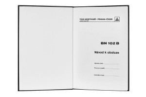 e-book Dokumentacja DTR Szlifierka BN102B (CS)