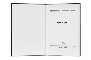 e-book Dokumentacja DTR Szlifierka MP-1H (EN)