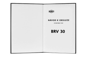 e-book Dokumentacja DTR Szlifierka BRV-30 (CS)
