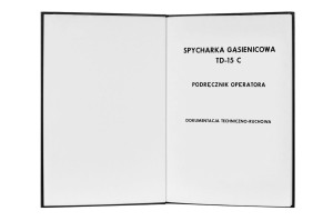 e-book Dokumentacja DTR Spycharka gąsienicowa TD15C (PL)