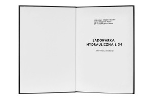 e-book Dokumentacja DTR Ładowarka hydrauliczna Ł-34 (PL)