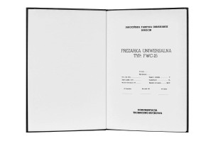 e-book Dokumentacja DTR Frezarka FWC-25 (PL)