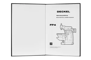 e-book Instrukcja Obsługi Frezarka DECKEL FP4 (DE)