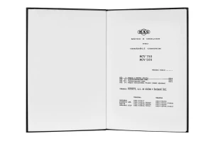 e-book Dokumentacja DTR Frezarka MCV 750/MCV 500 (CS)