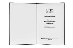 e-book Dokumentacja DTR Frezarka THIEL DUPLEX-58 (DE)