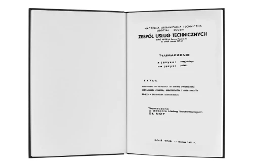 Ostrzarka Stankoimport ZG653 (3G653) Tłumaczenie DTR [PL]