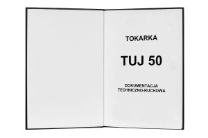 e-book Dokumentacja DTR Tokarka TUJ 50 (PL)