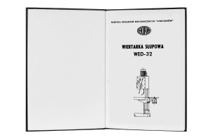 e-book Dokumentacja DTR  Wiertarka WED-32 (PL)