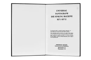 e-book Dokumentacja DTR Frezarka KF1, KF12 (EN) 