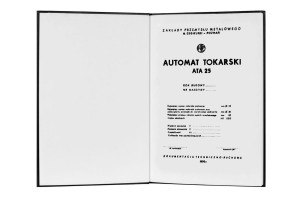e-book Dokumentacja DTR Automat tokarski ATA 25 (PL)