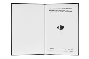 e-book Dokumentacja DTR Frezarka ACIERA F3 (EN, DE, FR)